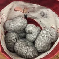 The Ochils Bag Rugged Edition - Deep Red / Forest Friends