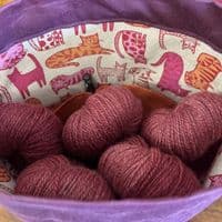 The Ochils Bag Rugged Edition - Plum  / Cool Cats