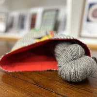 Vintage Fabric Knitting Bag - Horizons