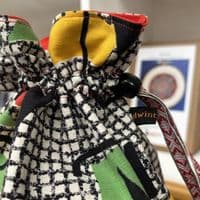 Vintage Fabric Knitting Bag - Horizons