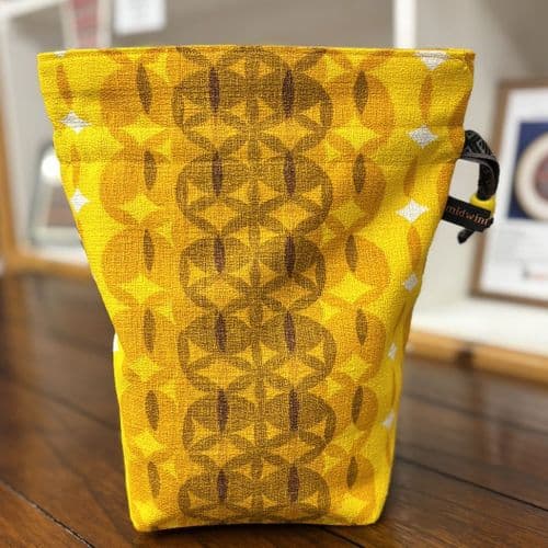 Vintage Fabric Knitting Bag - Sunshine