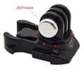 360° Turntable Quick Release Buckle Mount Adapter and Screw for GoPro 4/3/3+/2/1