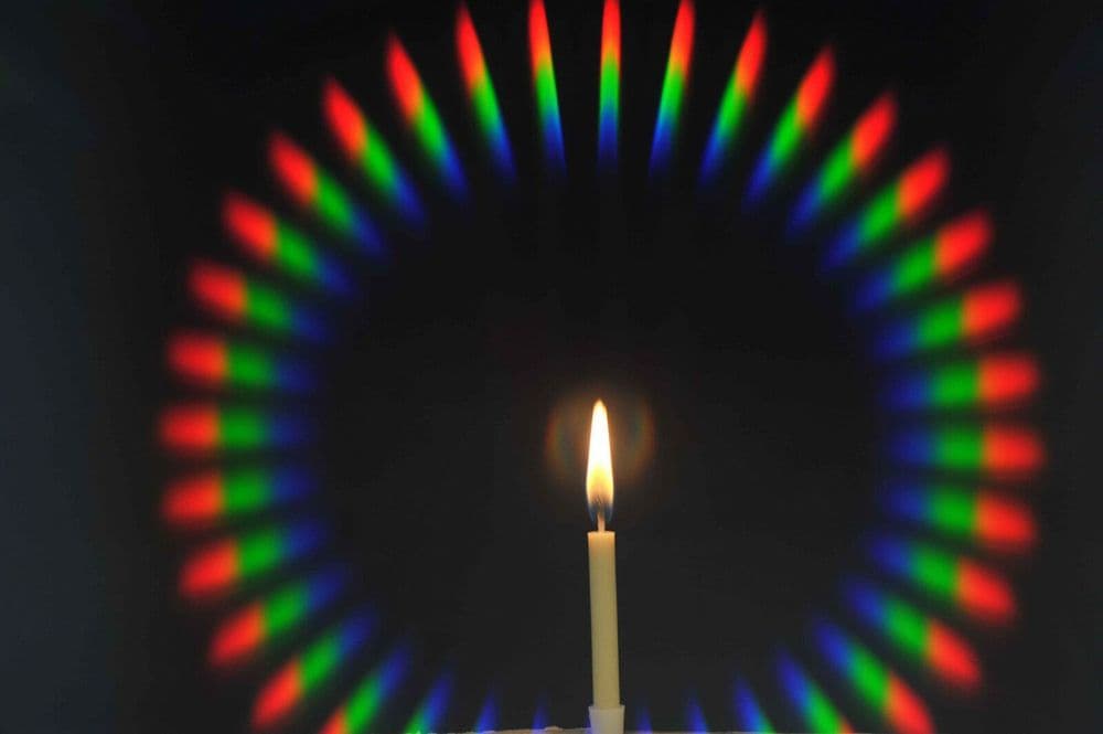 49mm Diffraction/Rainbow D36 Acrylic Filter in Rotating Ring