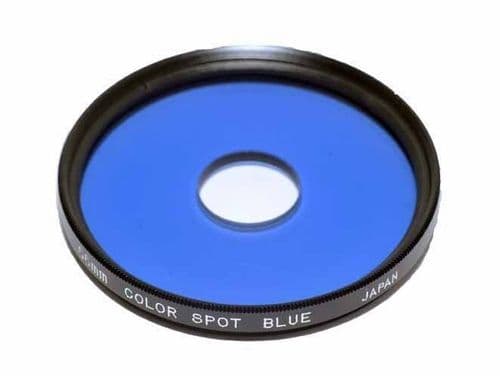Subte Blue Filter 55mm Centre Spot Blue Filter made in Japan