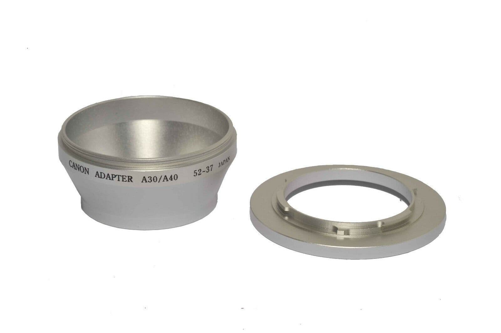 Canon A30 / A40 Bayonet Digital Camera Adapter Tube Canon Powershot 52-37mm