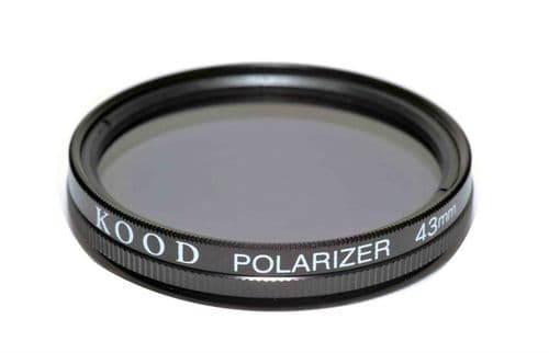 Kood High Quality Japanese Glass Linear Polarising Filter 43mm