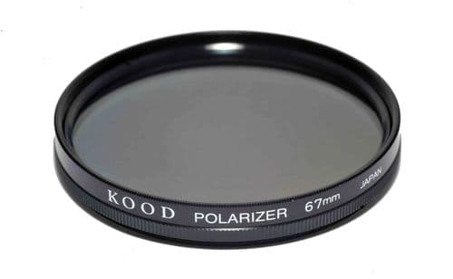 Kood High Quality Japanese Glass Linear Polarising Filter 67mm