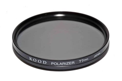 Kood High Quality Japanese Glass Linear Polarising Filter 77mm