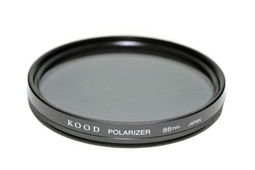 Kood High Quality Japanese Glass Polarising Filter 86mm