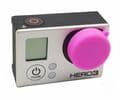 Soft Silicone Pink Camera Lens Protective Cover Cap for GoPro Hero 3/3+/4