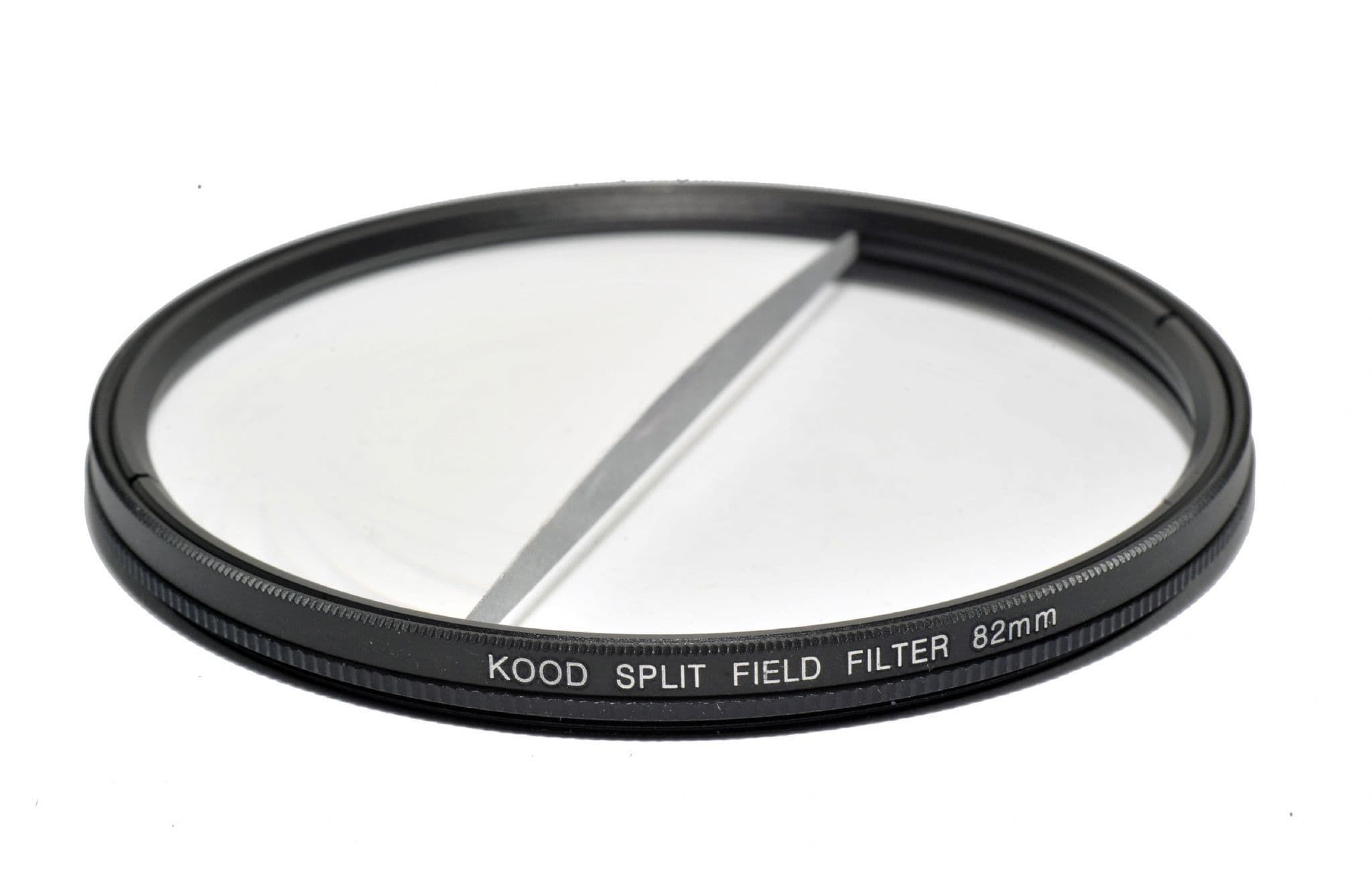 Split Field Filter +2 Diopter 82mm in Slim Rotating Ring Split-Field 82mm  Filter