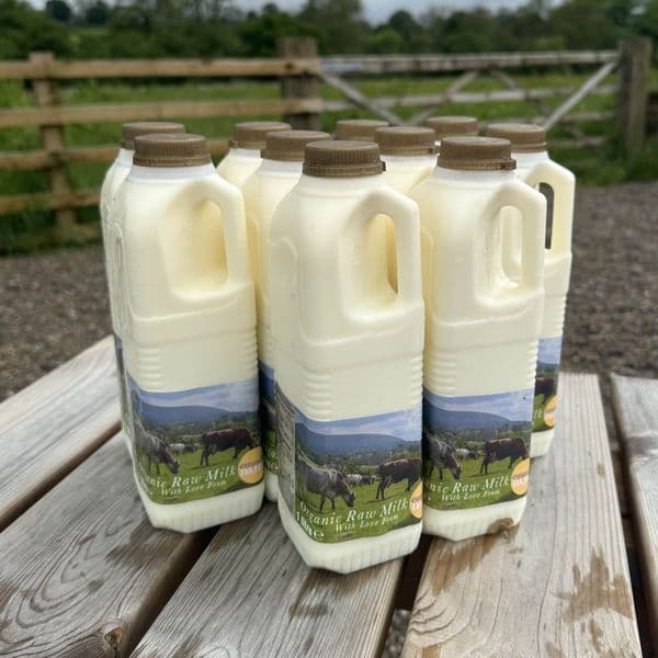 10L Raw Organic Milk Monthly Subscription