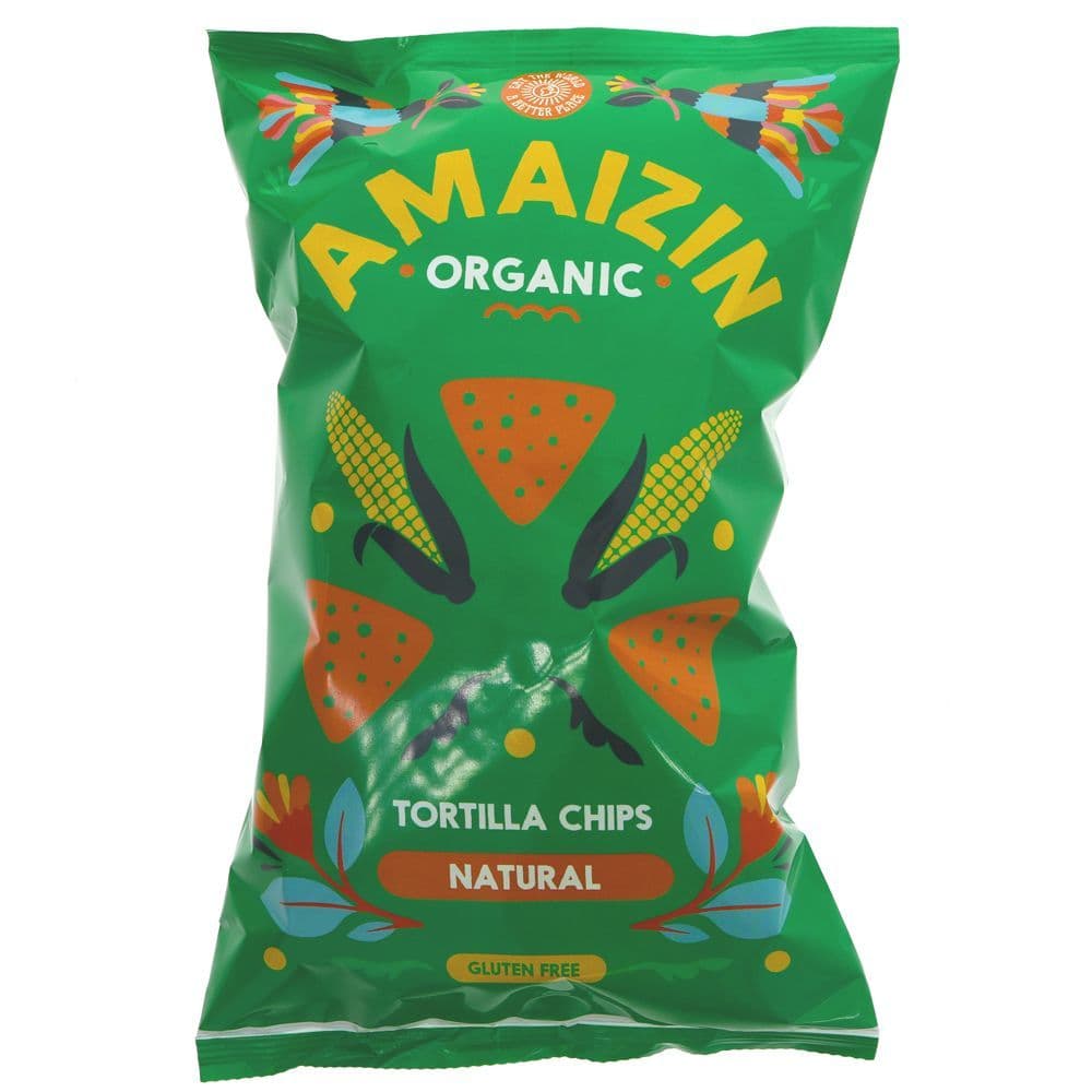 Amaizin Corn Chips - Natural 150g