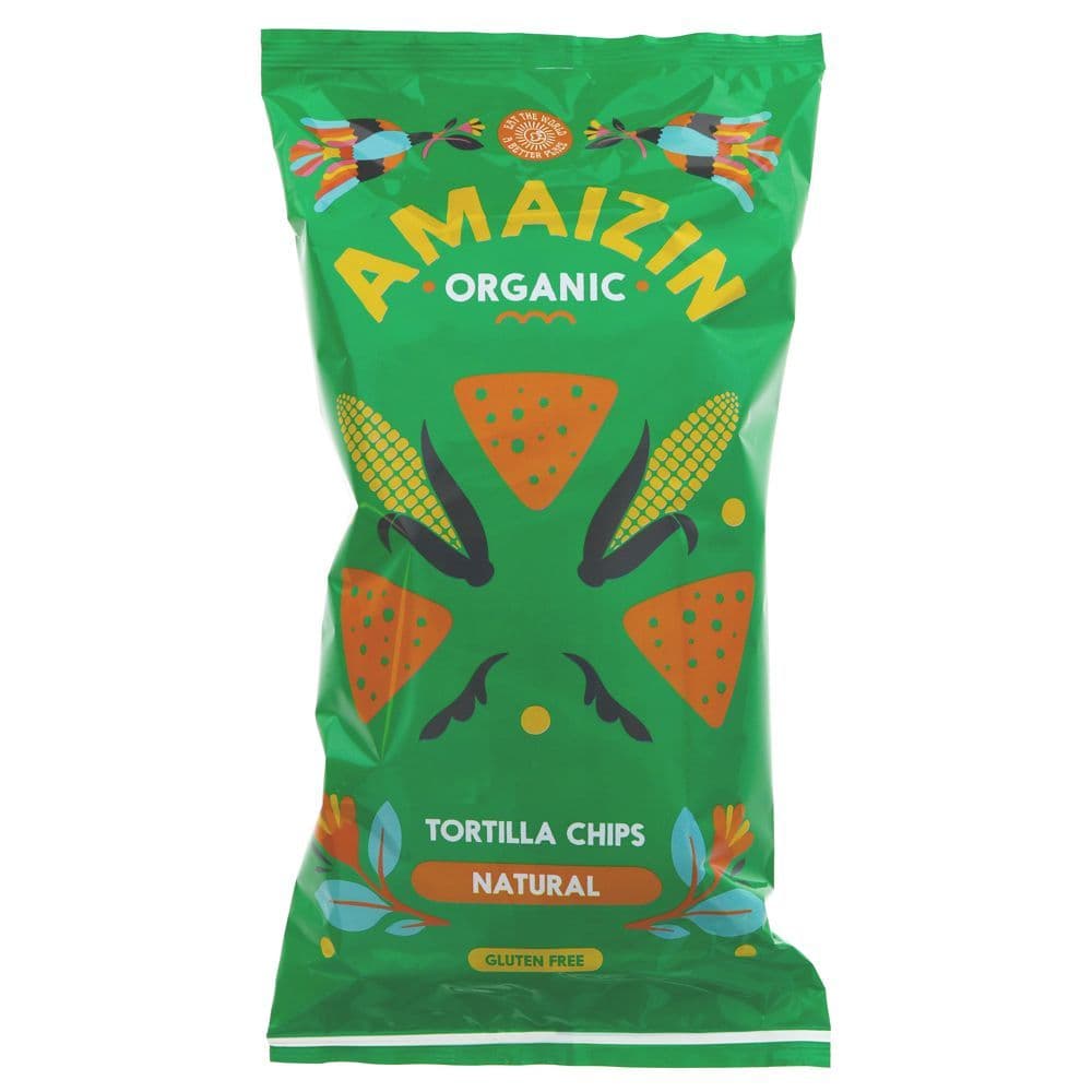 Amaizin Organic Natural Corn Chips Value Bag