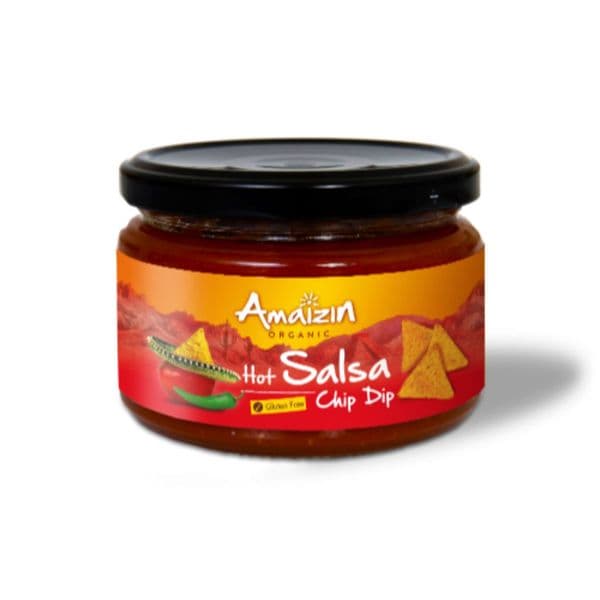 Amaizin Organic Salsa Dip Hot 260g