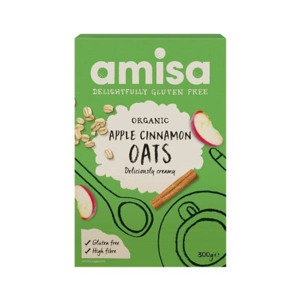 Amisa Apple & Cinamon Porridge Oats 300g