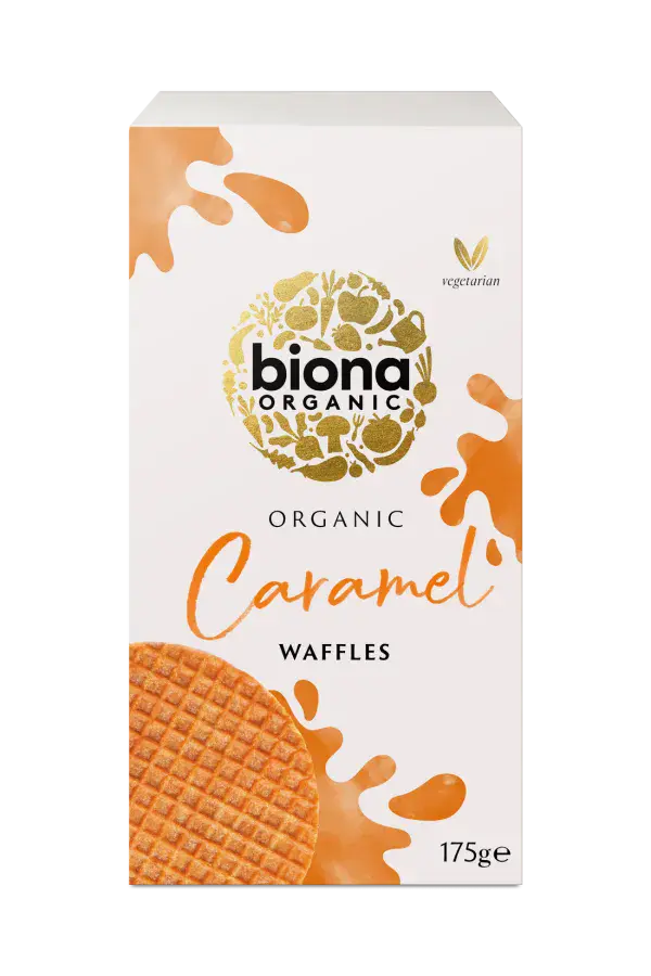 Biona Organic Caramel Waffles