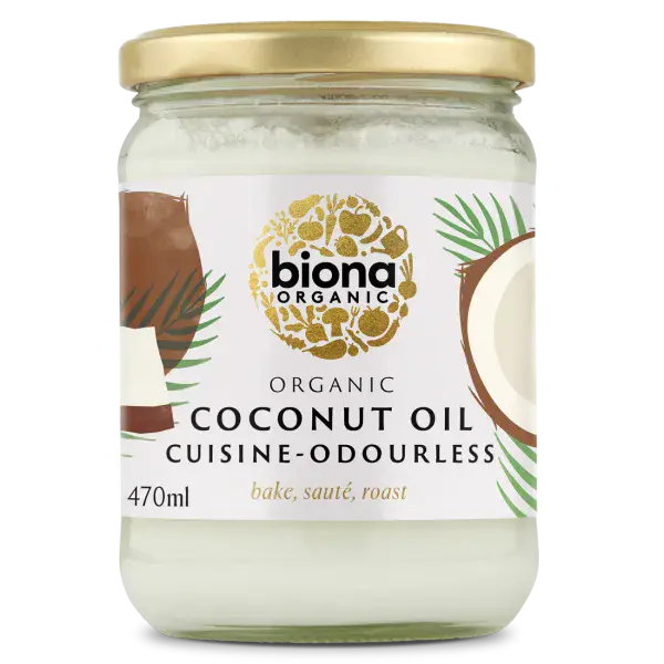 Biona Organic Coconut Oil Raw Virgin 400g