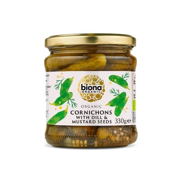 Biona Organic Cornichons 330g