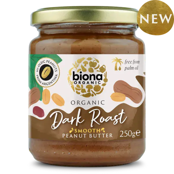 Biona Organic Dark Roast Peanut Butter