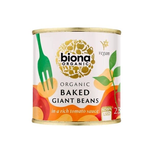 Biona Organic Giant Beans in Tomato Sauce 230g