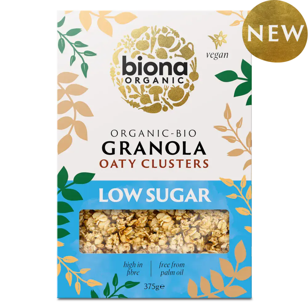 Biona Organic Granola Oaty Low Sugar 375g