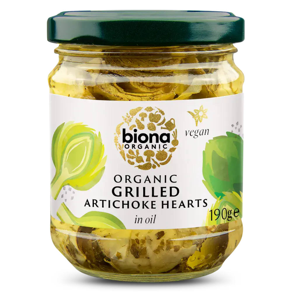 Biona Organic Grilled Artichokes 190g
