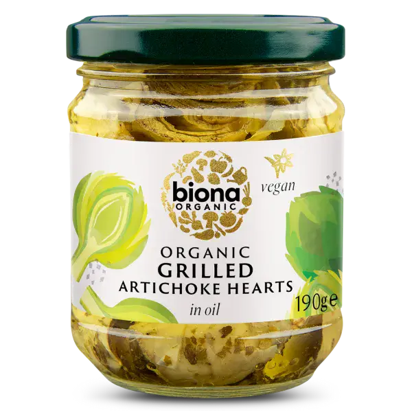 Biona Organic Grilled Artichokes 190g