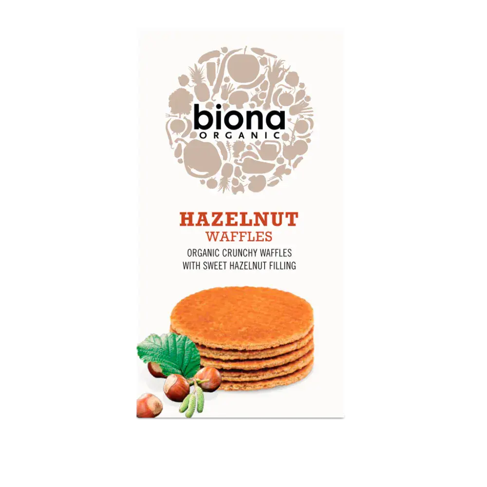 Biona Organic Hazelnut Waffles