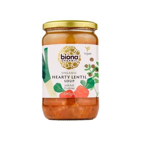 Biona Organic Hearty Lentil Soup 680g