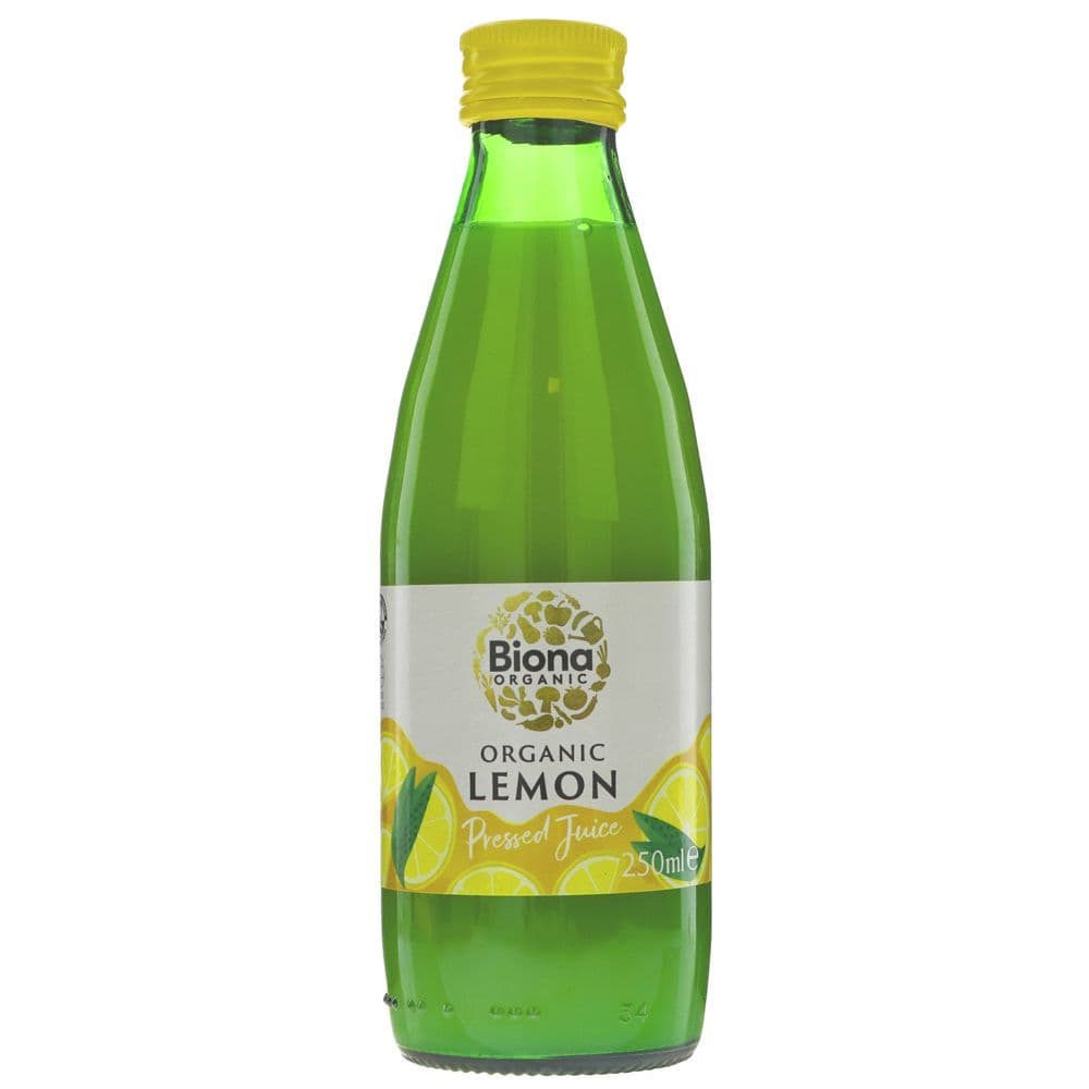 Biona Organic Lemon Juice 250ml