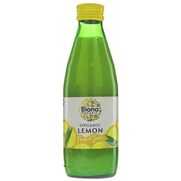 Biona Organic Lemon Juice 250ml