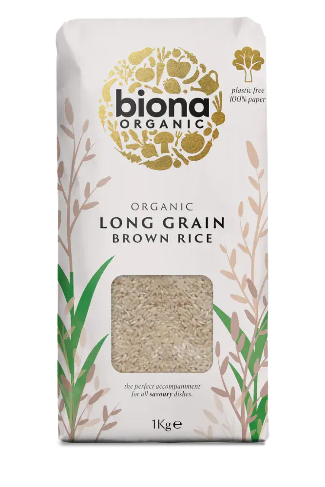Biona Organic Long Grain Brown Rice 1000g