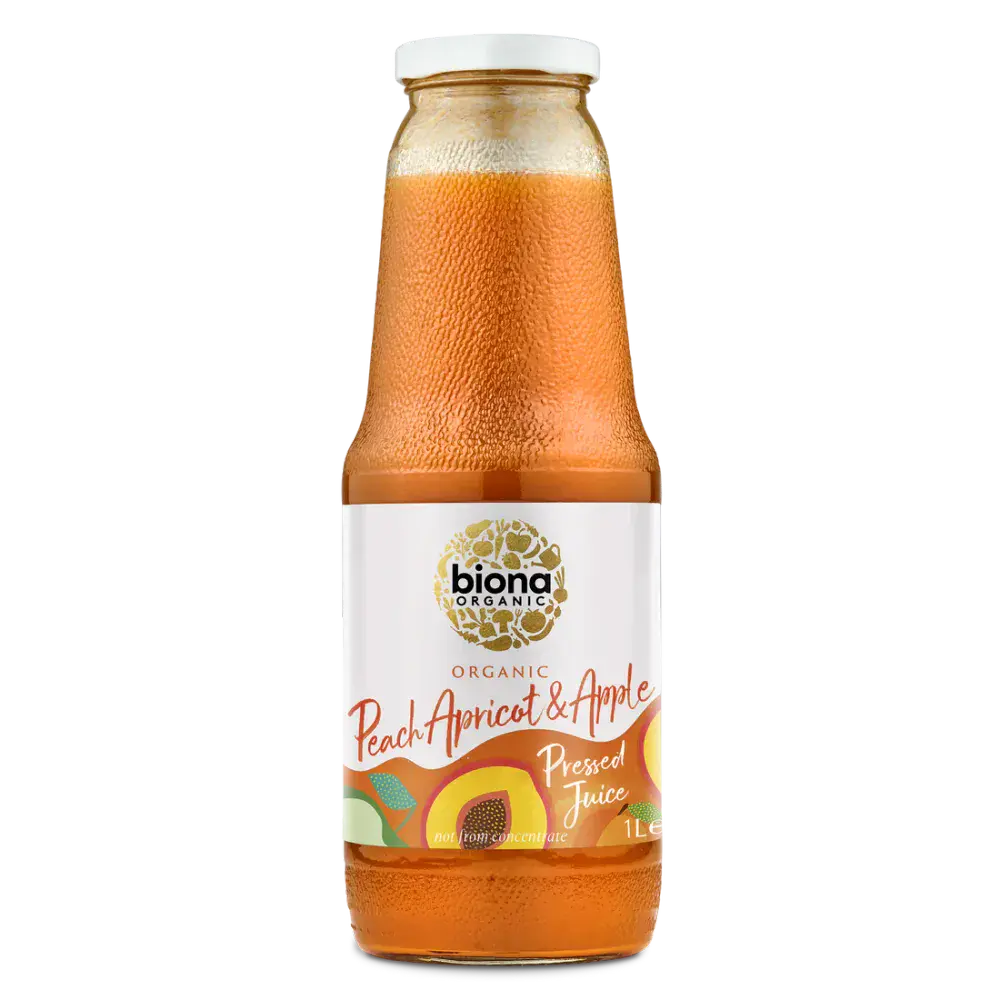 Biona Organic Peach, Apricot & Apple Juice