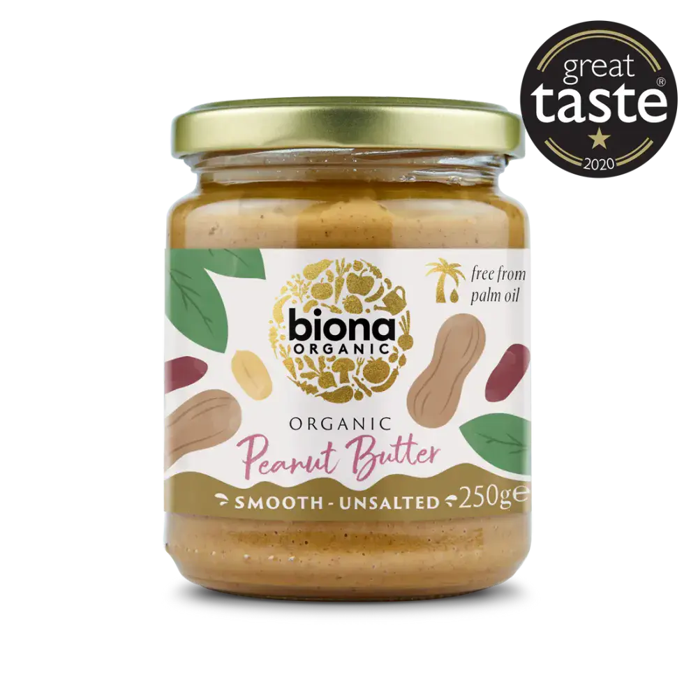 Biona Organic Peanut Butter - Smooth salted