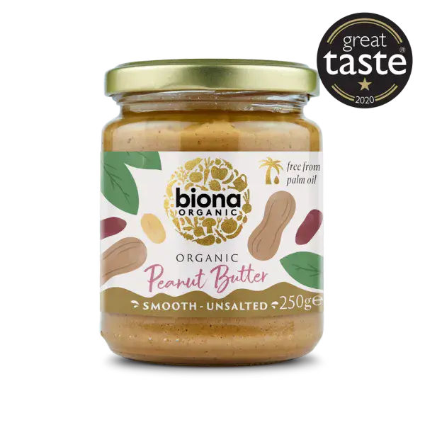 Biona Organic Peanut Butter - Smooth salted