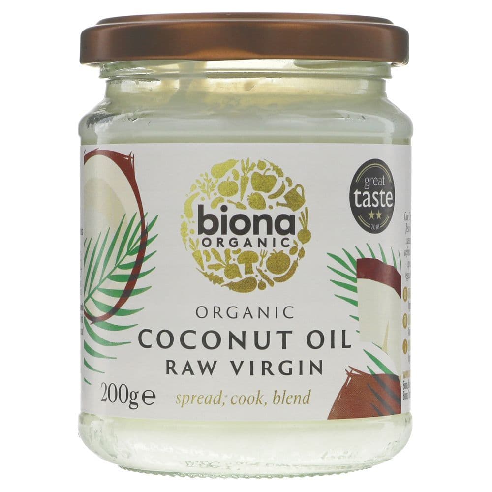 Biona Organic Raw Virgin Coconut Oil 200g
