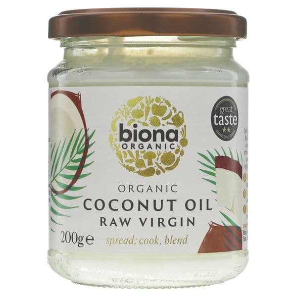 Biona Organic Raw Virgin Coconut Oil 200g