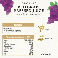 Biona Organic Red Grape Juice 750ml