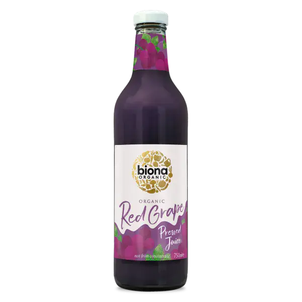 Biona Organic Red Grape Juice 750ml
