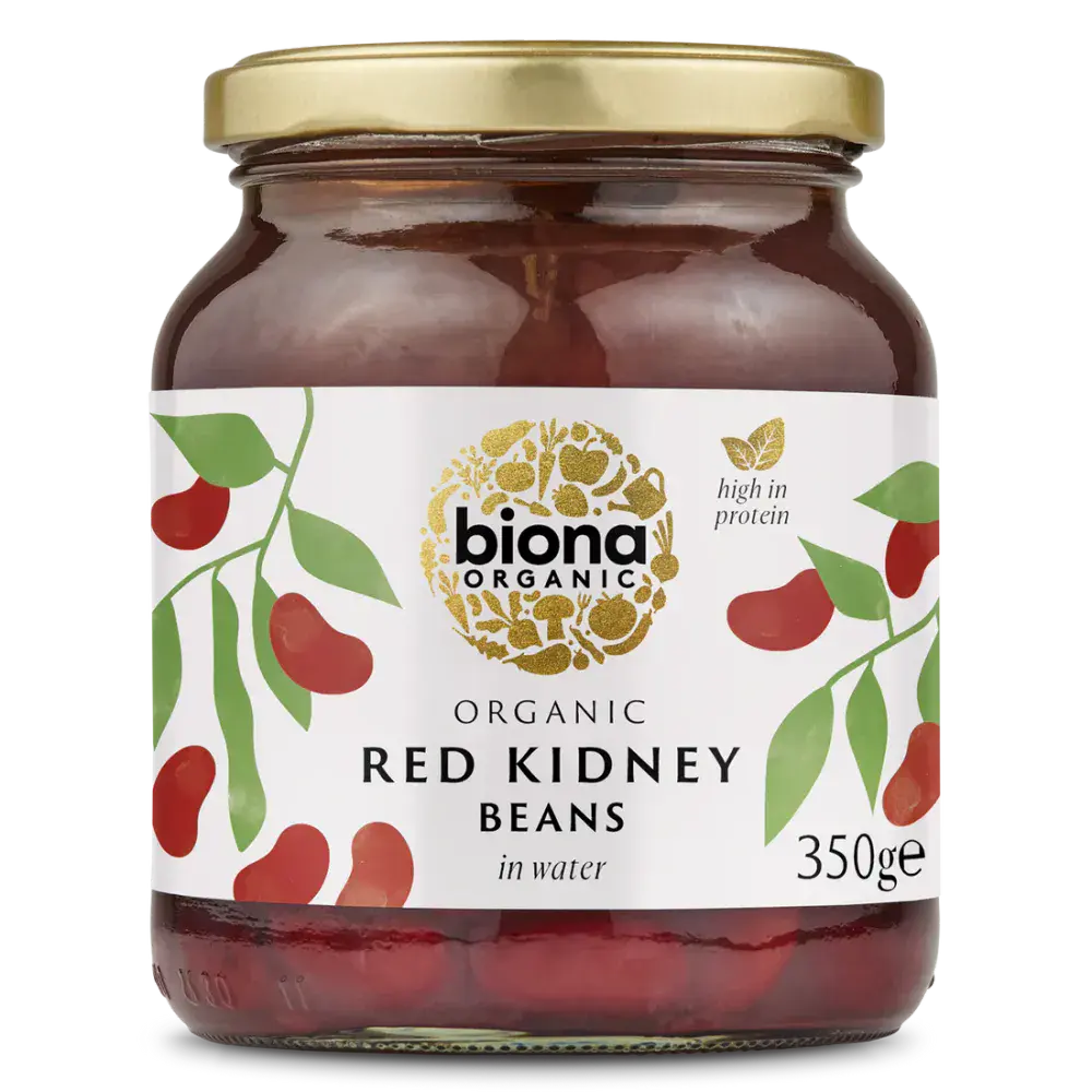 Biona Organic Red Kidney Beans - Jar