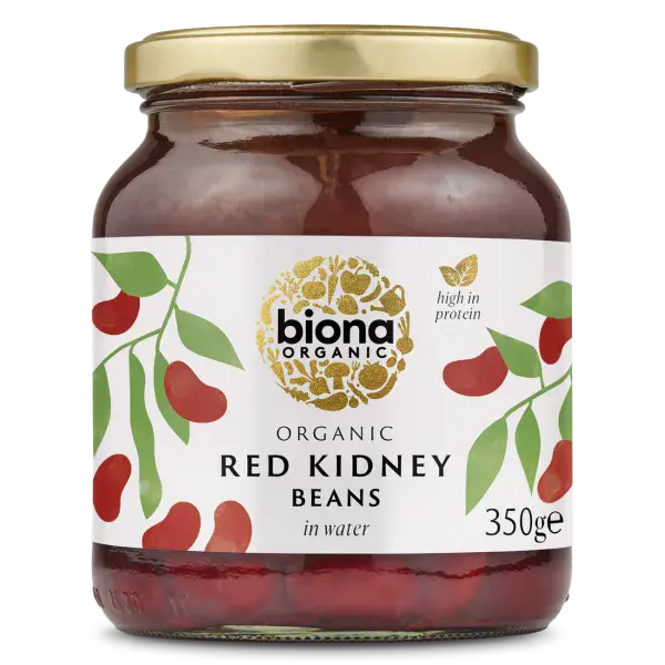 Biona Organic Red Kidney Beans - Jar