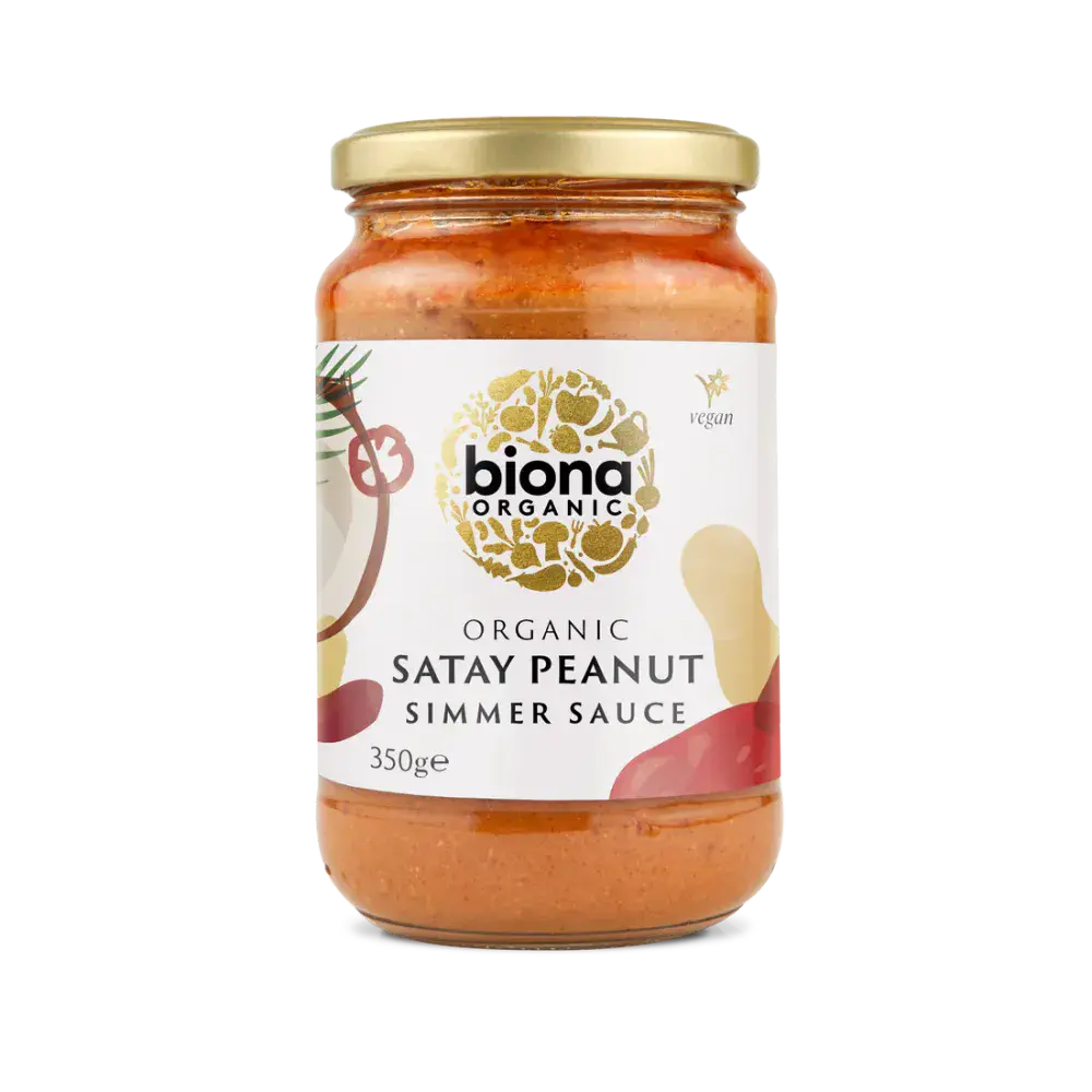 Biona Organic Satay Peanut Simmer Sauce 680g