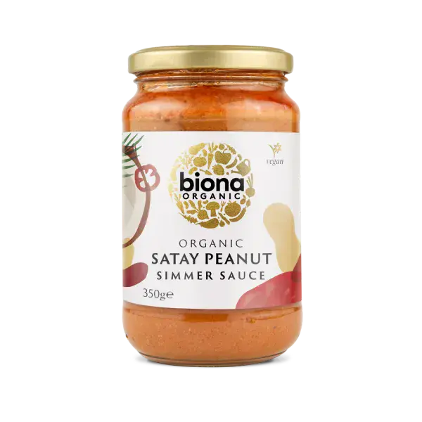 Biona Organic Satay Peanut Simmer Sauce 680g