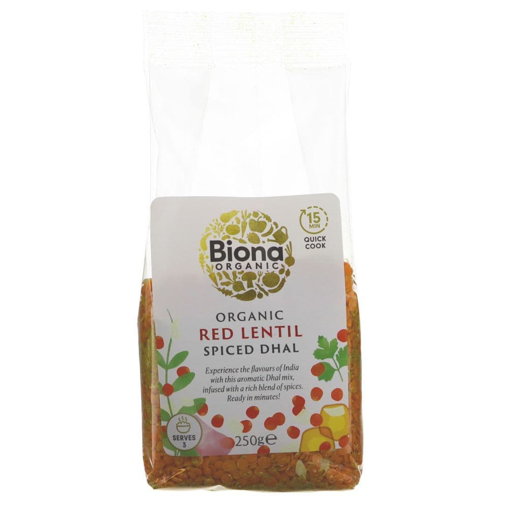 Biona Organic Spiced Red Lentil Dahl
