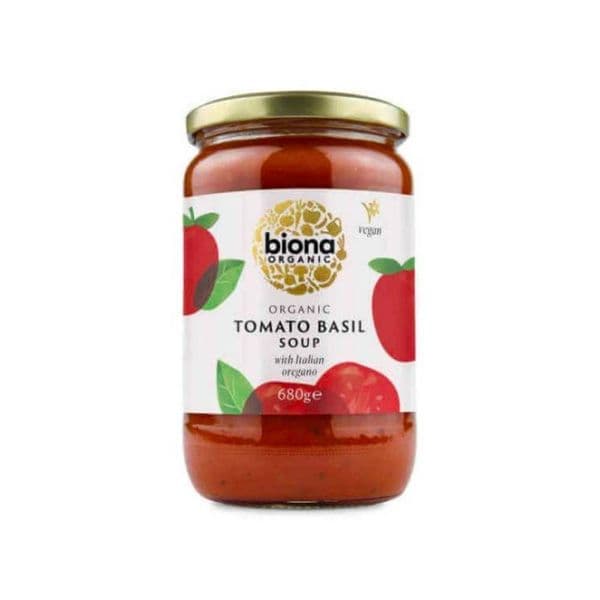 Biona Organic Tomato & Basil Soup 680g