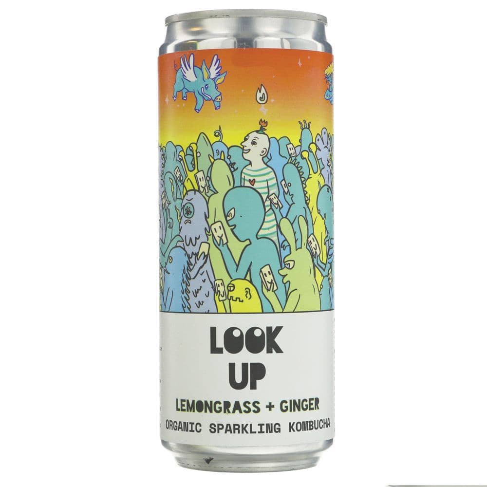 Counter Culture Organic Lemongrass & Ginger Kombucha