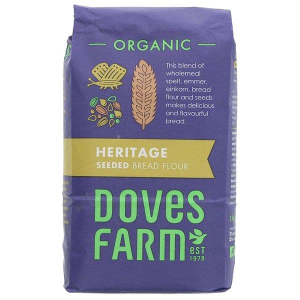 Doves Farm Organic Heritage Seeded Bread Flour 1kilo