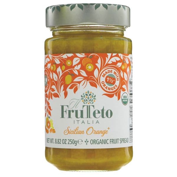 Fruteto Organic Italian Spread - Sicilian Orange