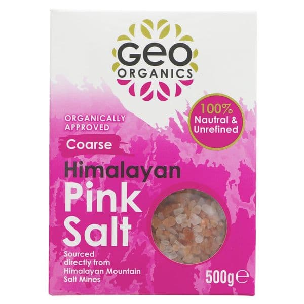 Geo Organics Pink Himalayan Salt - Coarse